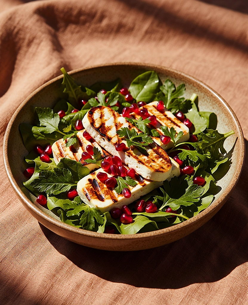 Halloumi Salat